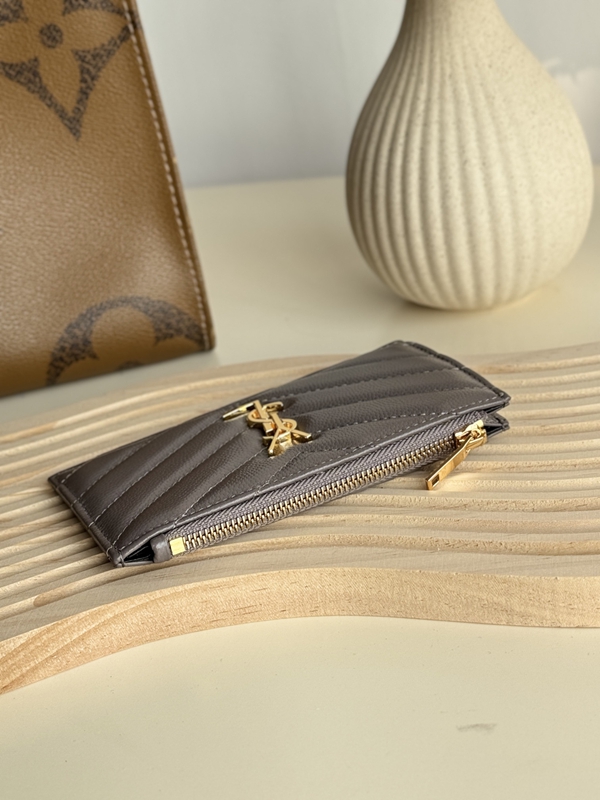 イヴサンローラン財布側面デザイン